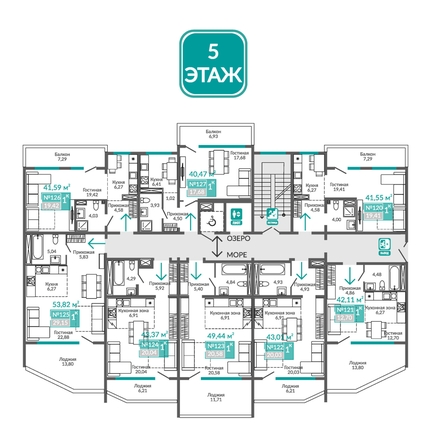 
  Продается номер в отеле 49.44 м², в ГК Золотые пески. Фото 1.