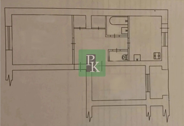 
  Продается 2-комн. квартира 52.5 м². Фото 36.