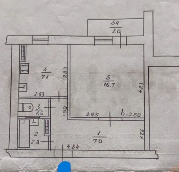 
  Продается 1-комн. квартира 35.2 м². Фото 13.