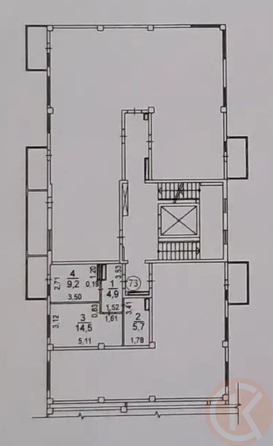 
  Продается 1-комн. квартира 34.3 м². Фото 26.