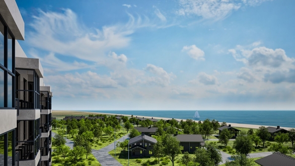 
  Продается 1-комн. квартира 35.48 м², в ЖК Морское дыхание. Фото 1.