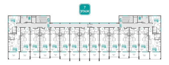 
  Продается номер в отеле 46.56 м², в ГК Золотые пески. Фото 1.