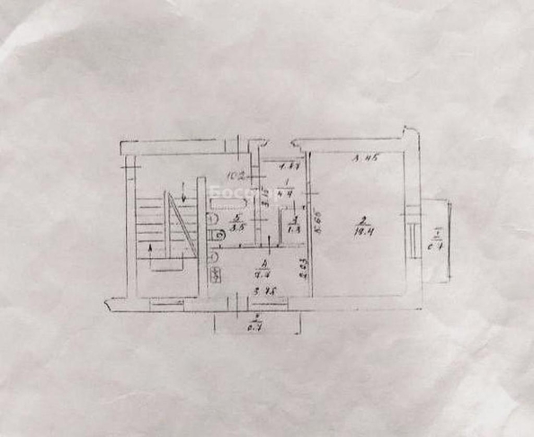 
  Продается 1-комн. квартира 39 м². Фото 12.
