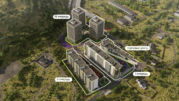 
  Продается 1-комн. квартира 43.5 м², в ЖК Гриновский, дом 2. Фото 1.