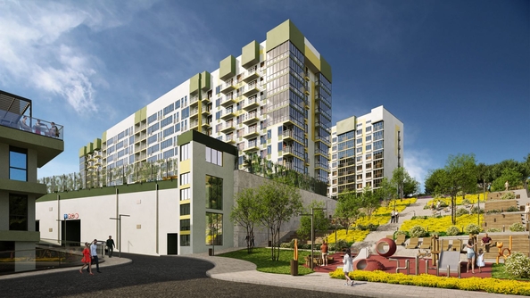 
  Продается 1-комн. квартира 43.5 м², в ЖК Гриновский, дом 2. Фото 16.