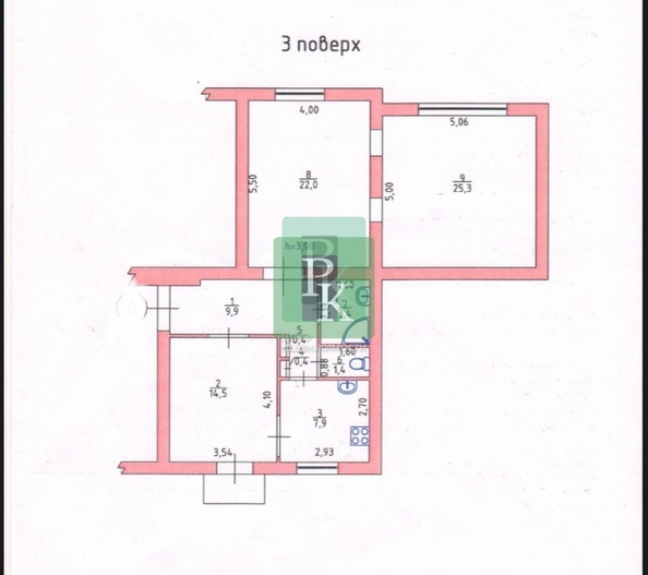 
  Продается 3-комн. квартира 85.8 м². Фото 33.