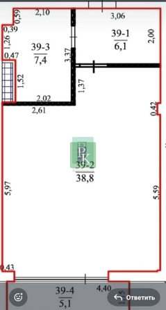 
  Продается апартамент 57.4 м². Фото 9.