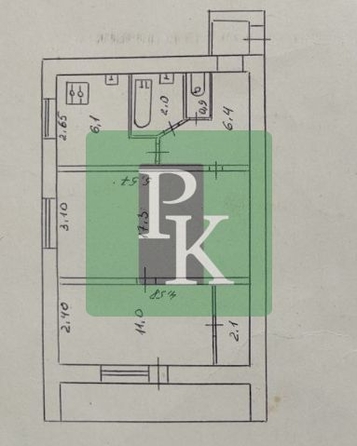 
  Продается 2-комн. квартира 49.2 м². Фото 1.