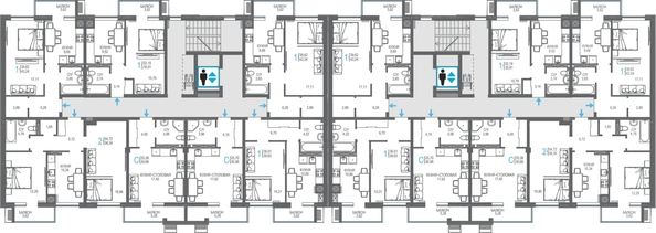 
  Продается 2-комн. квартира 58.34 м², в ЖК Республика. Фото 1.