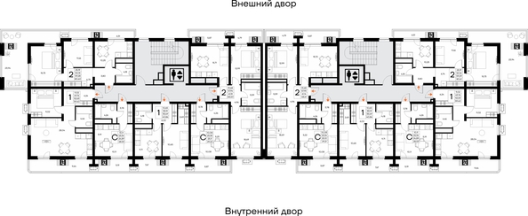 
  Продается 1-комн. квартира 40.5 м², в ЖК Прибрежный дом. Фото 1.