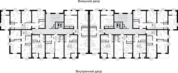 
  Продается 1-комн. квартира 41.68 м², в ЖК Прибрежный дом. Фото 1.