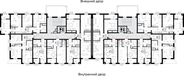 
  Продается 2-комн. квартира 69.36 м², в ЖК Прибрежный дом. Фото 1.