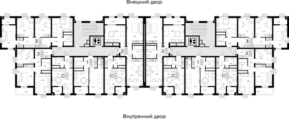 
  Продается 1-комн. квартира 41.78 м², в ЖК Прибрежный дом. Фото 1.