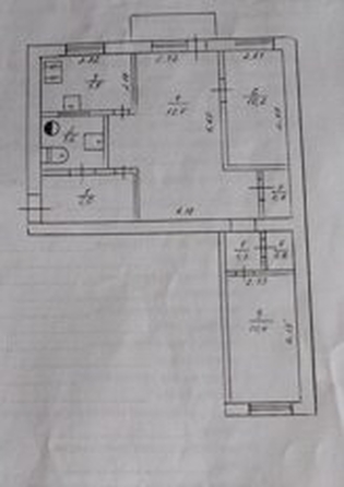 
  Продается 3-комн. квартира 55.4 м². Фото 23.