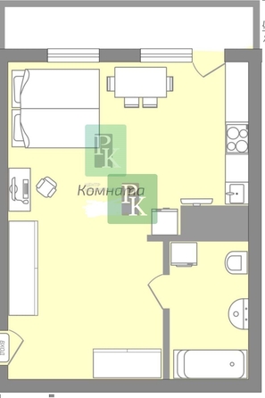
  Продается апартамент 43 м². Фото 9.