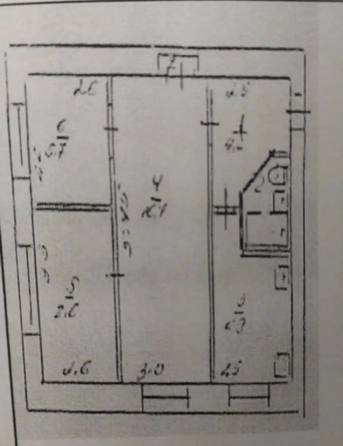 
  Продается 3-комн. квартира 44.7 м². Фото 11.