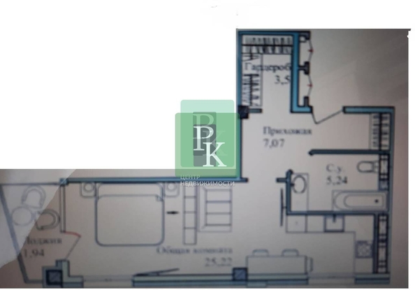 
  Продается апартамент 45 м². Фото 18.