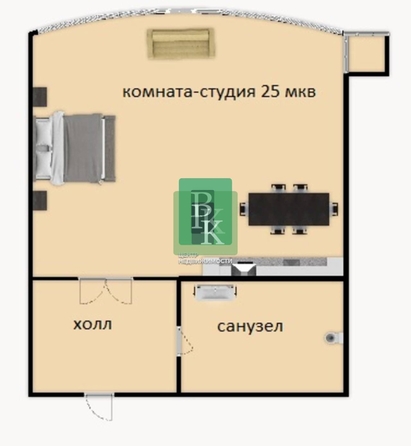 
  Продается апартамент 42.4 м². Фото 16.