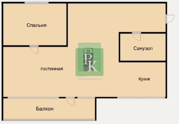 
  Продается 2-комн. квартира 57.2 м². Фото 27.