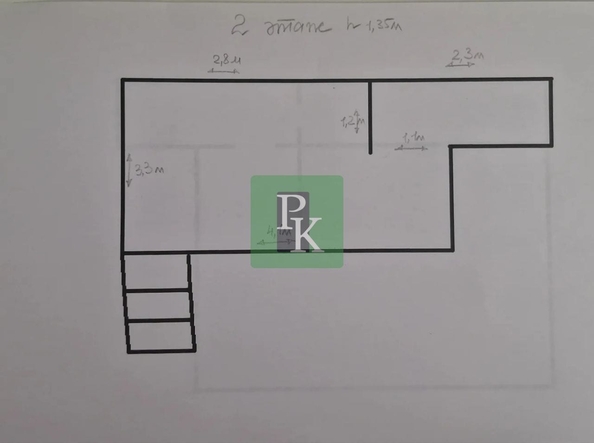 
  Продается 1-комн. квартира 26 м². Фото 23.