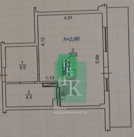 
  Продается 1-комн. квартира 35 м². Фото 25.