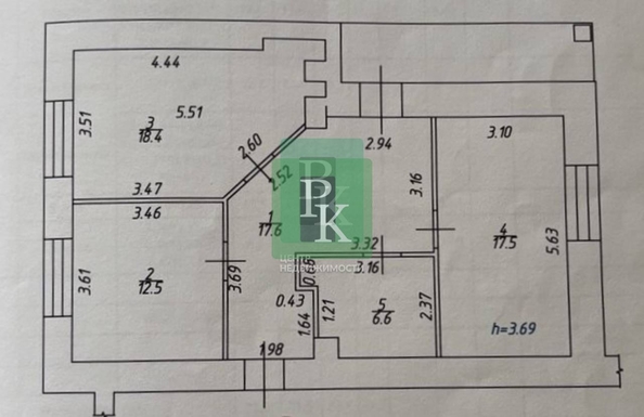
  Продается 3-комн. квартира 72.6 м². Фото 30.