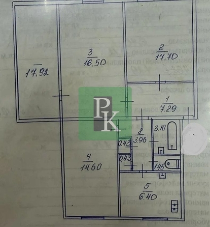 
  Продается 3-комн. квартира 90 м². Фото 24.