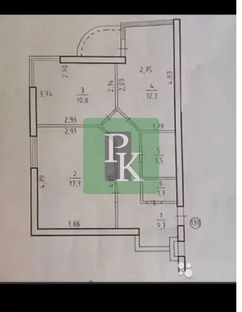
  Продается 2-комн. квартира 50 м². Фото 12.