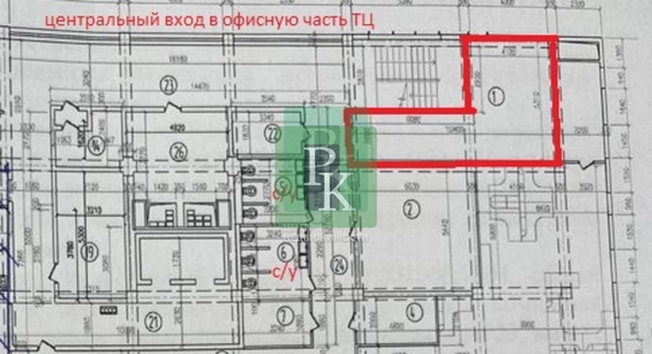 
  Сдается офис 34.58 м². Фото 16.