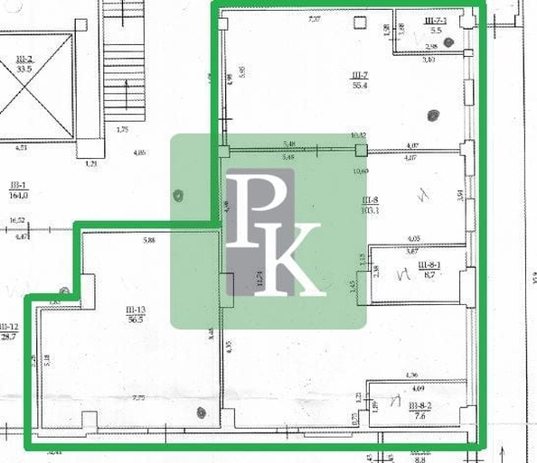 
  Сдается универсальное помещение 235.8 м². Фото 24.