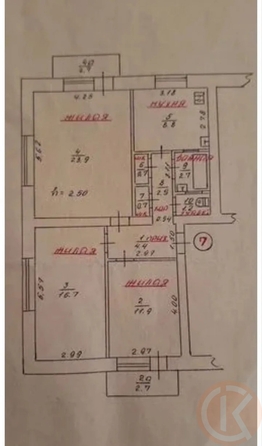 
  Продается 3-комн. квартира 74 м². Фото 10.
