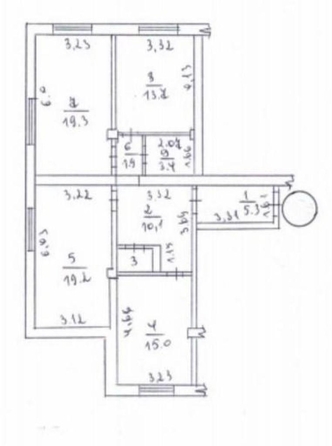 
  Продается 3-комн. квартира 89.5 м². Фото 15.