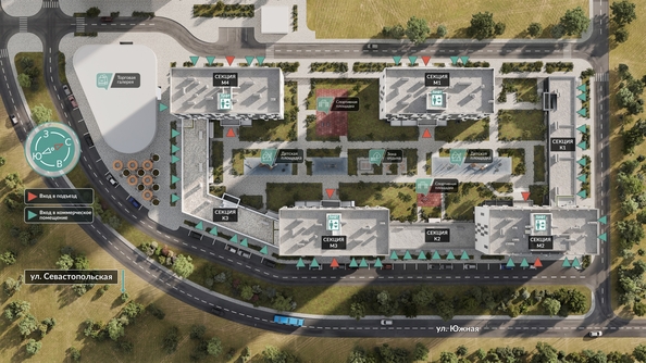 
  Продается 2-комн. квартира 53.92 м², в ЖК Мир . Фото 2.