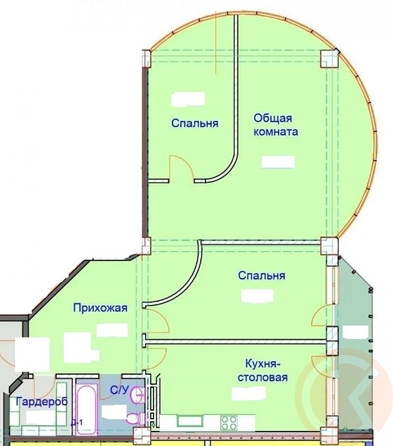 
  Продается 4-комн. квартира 116.2 м². Фото 18.