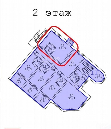 
  Продается 1-комн. квартира 32.2 м². Фото 11.