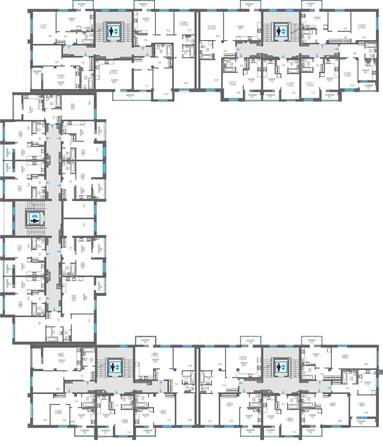 
  Продается 2-комн. квартира 75.9 м², в ЖК Утёсов. Фото 1.