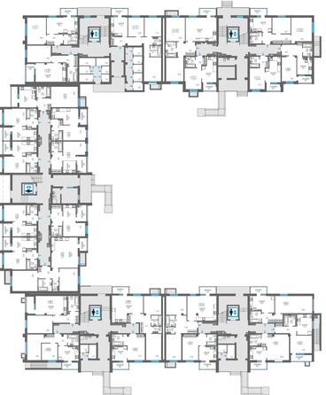 
  Продается 1-комн. квартира 53.1 м², в ЖК Утёсов. Фото 1.