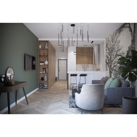 
  Продается апартамент 39.62 м², в АО Паруса Мечты. Фото 4.
