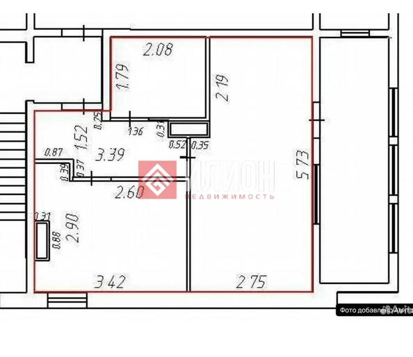 
  Продается 1-комн. квартира 40 м². Фото 11.