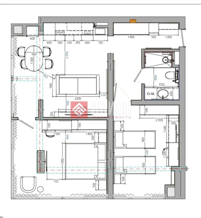 
  Продается апартамент 64.7 м². Фото 20.