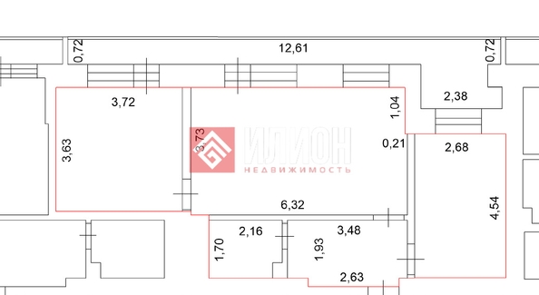 
  Продается 2-комн. квартира 66.5 м². Фото 2.