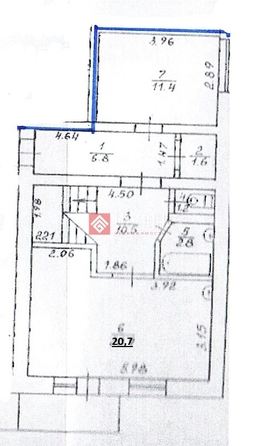 
  Продается 3-комн. квартира 112.4 м². Фото 2.