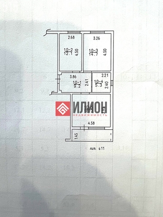 
  Продается 2-комн. квартира 59.5 м². Фото 20.