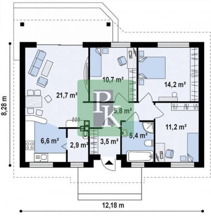 
  Продается дом 105 м². Фото 23.