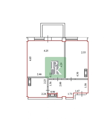 
  Продается 1-комн. квартира 40.62 м². Фото 13.