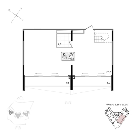 
  Продается апартамент 199 м², в АК Летто. Фото 3.