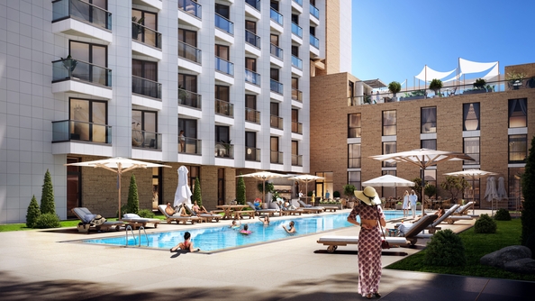 
  Продается апартамент 34.1 м², в АК Космос Смарт Евпатория Отель. Фото 5.