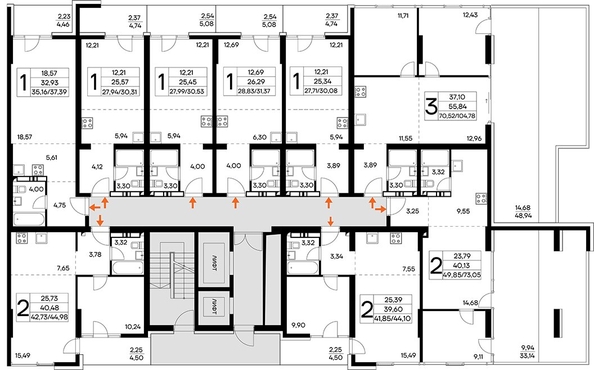 
  Продается 2-комн. квартира 73.05 м², в  Курортный комплекс Лучистое. Фото 1.