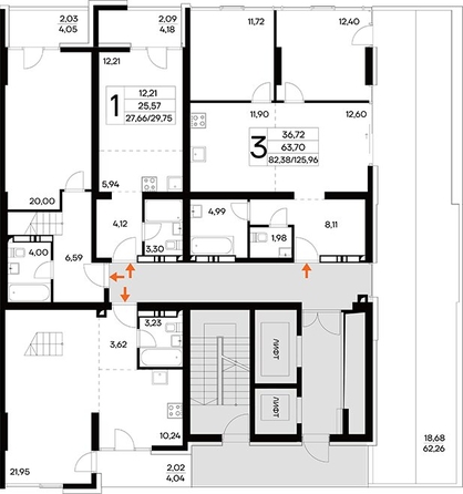 
  Продается 4-комн. квартира 152.25 м², в  Курортный комплекс Лучистое. Фото 1.