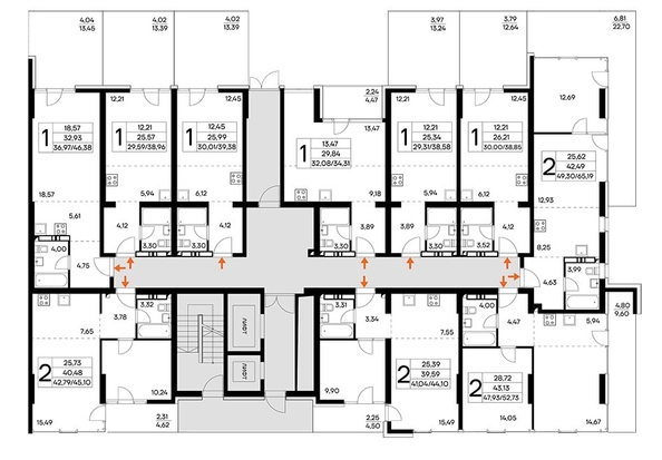 
  Продается 1-комн. квартира 38.58 м², в  Курортный комплекс Лучистое. Фото 1.